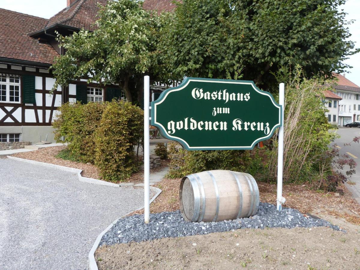 Gasthaus Zum Goldenen Kreuz Rafz Exterior photo